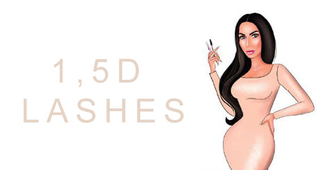 Alles über die Wimpernverlängerung 1,5D